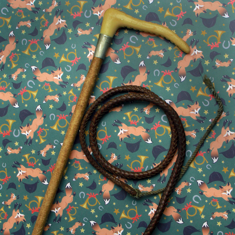 Holiday Fox Gift Wrap