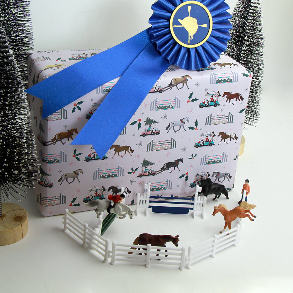 Holiday Horse Show Gift Wrap