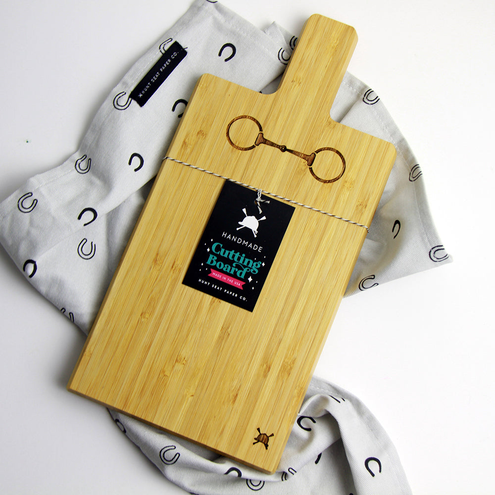 Snaffle Bit Bamboo Mini Charcuterie Board
