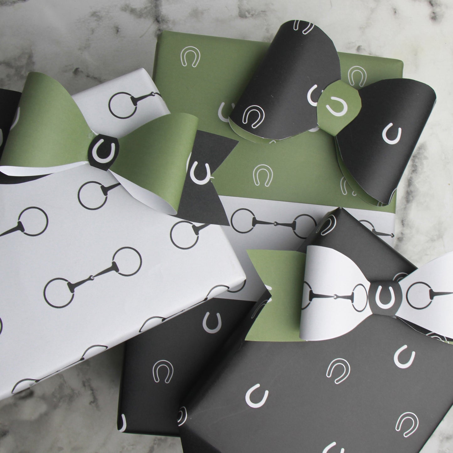 Cream Bits Gift Wrap