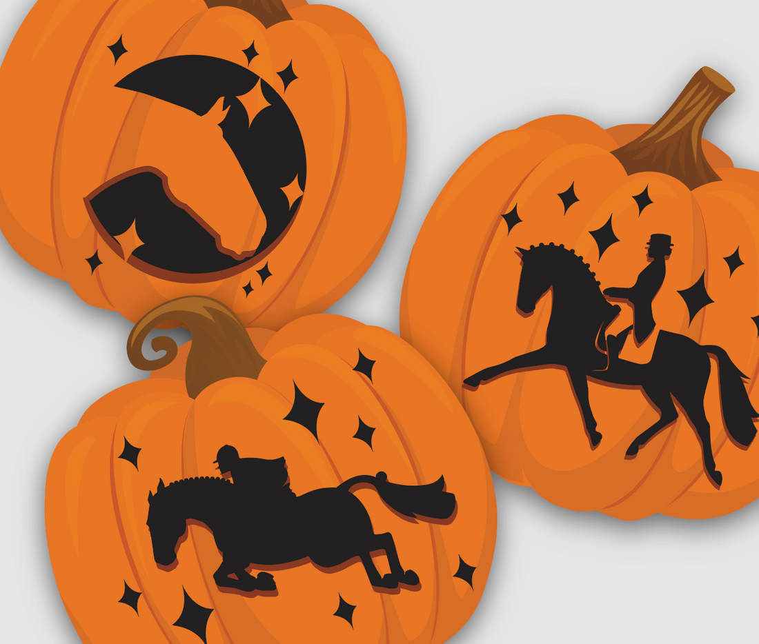 Free Equestrian Pumpkin Carving Templates: Horse Jack-o-Lantern Printable Downloads for Halloween
