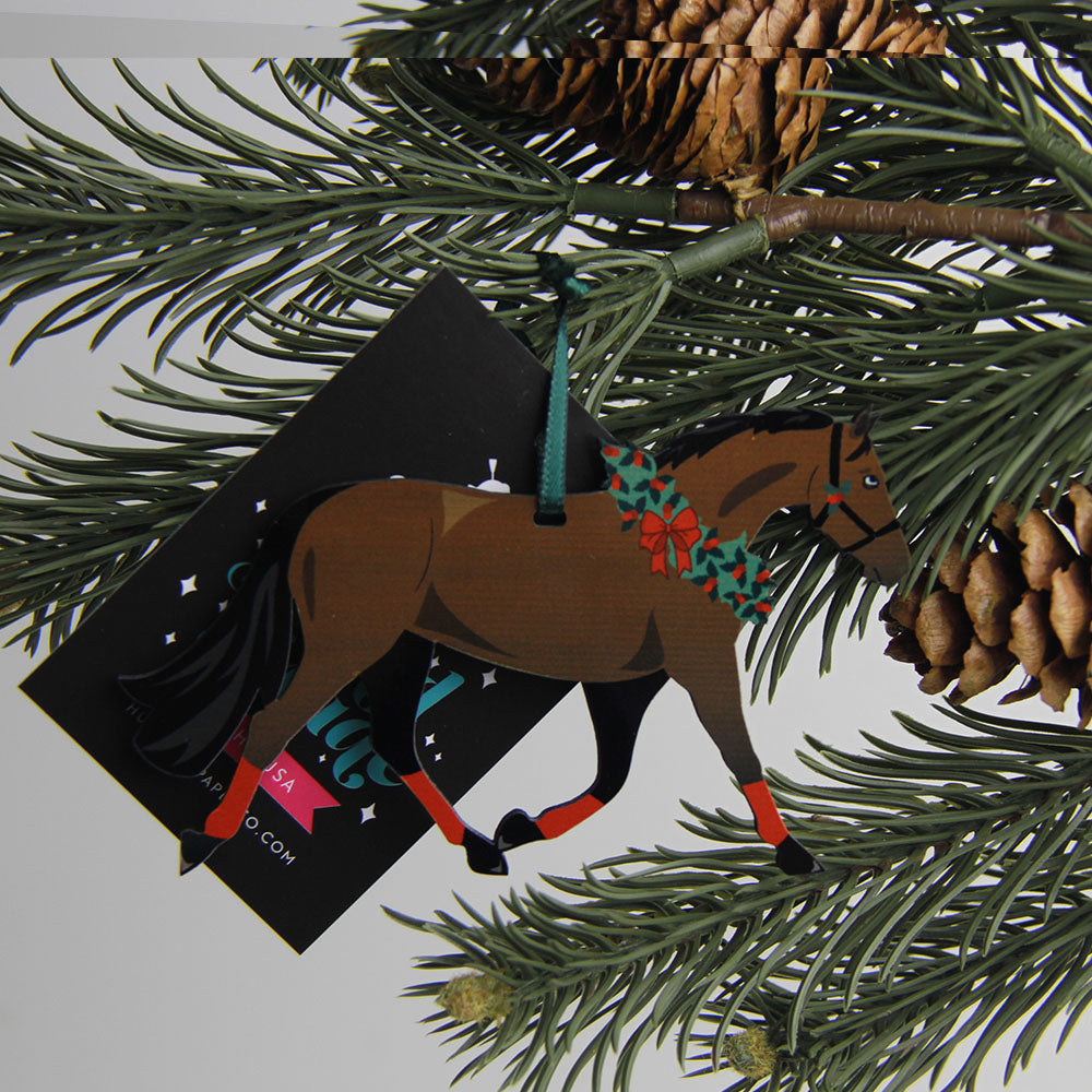 Bay Pony Ornament