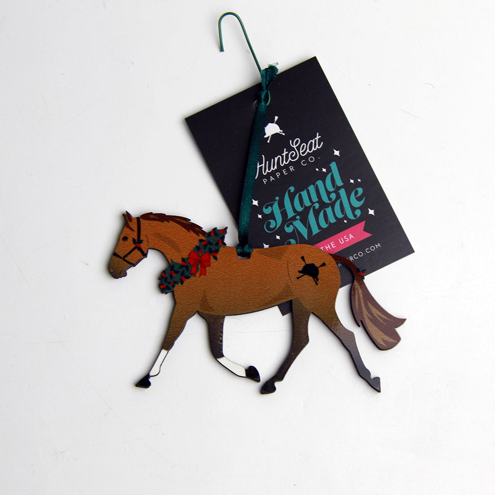 Chestnut Pony Ornament
