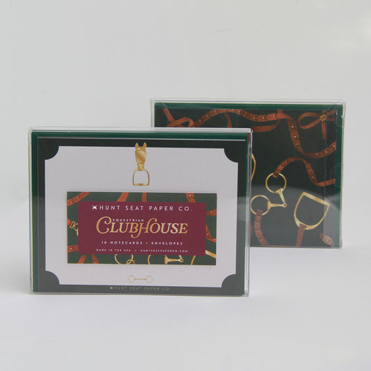 Equestrian Clubhouse Notecards