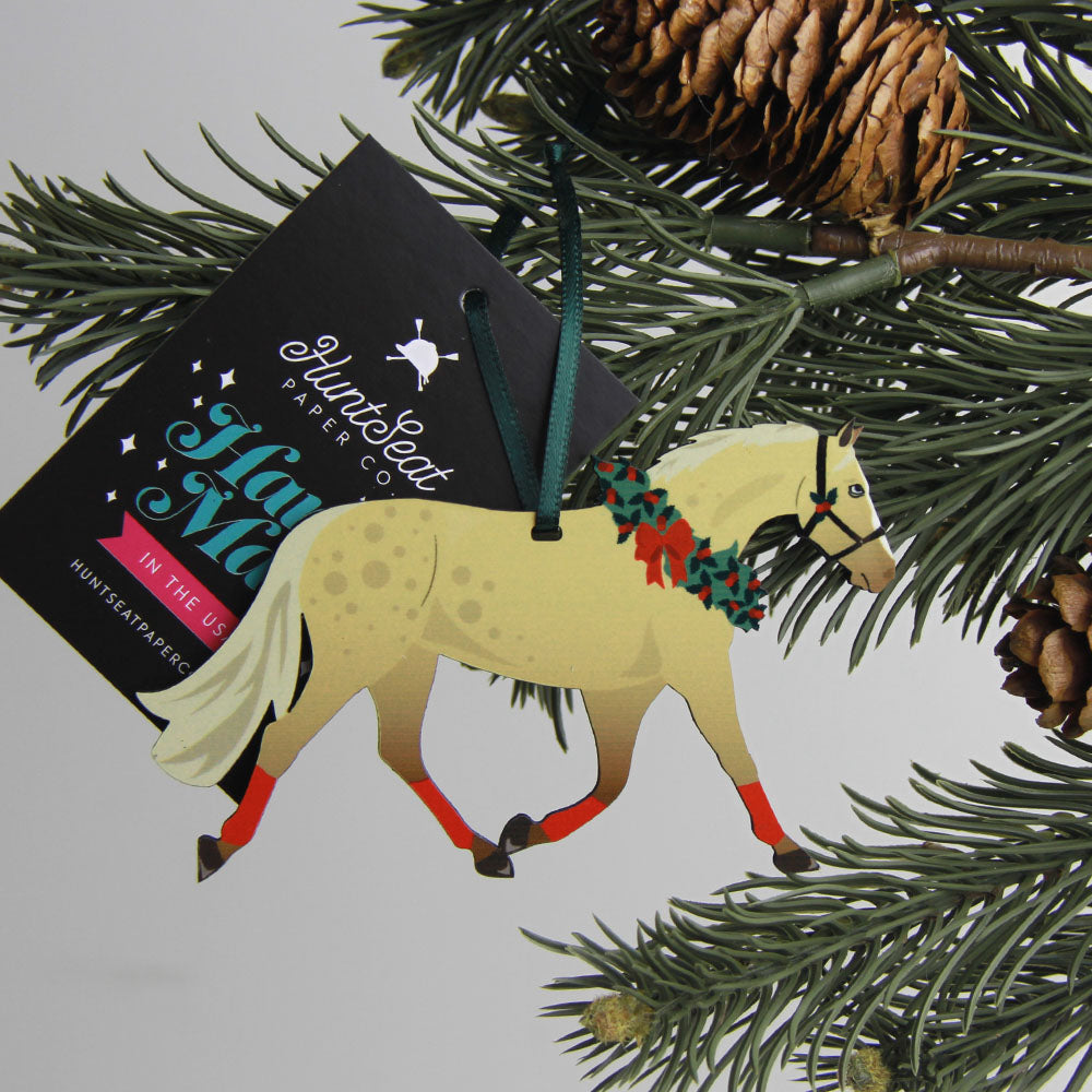 Palomino Pony Ornament