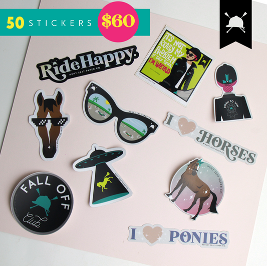 Funny horse show prizes for small budget. Get bulk horse show prizes at discount.