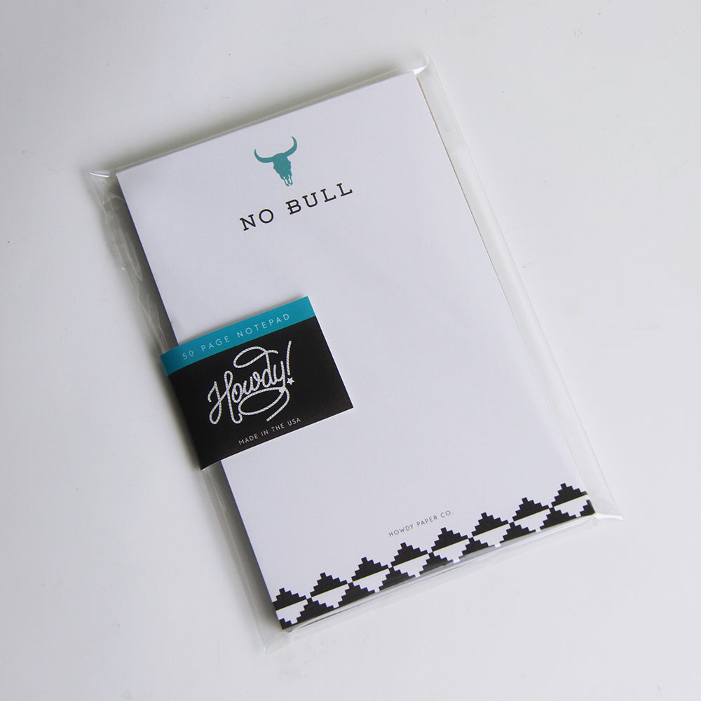 No Bull Notepad